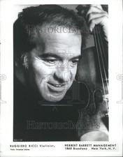 1978 Press Photo ruggiero ricci violinist american - DFPC54545