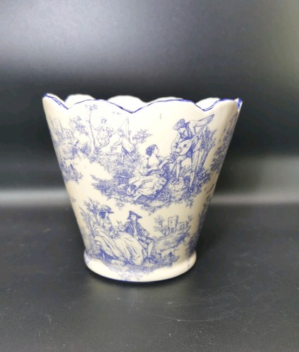 Orchid ceramic blue cream - orchid,