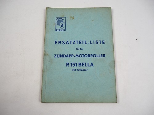Zündapp r151 bella scooter - zündapp,