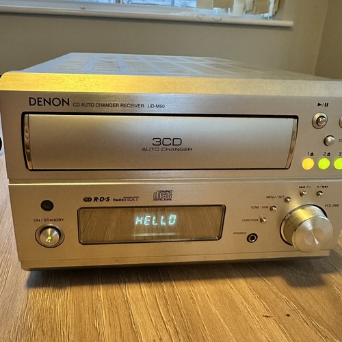 Denon m50 3cd compact - compact, disc