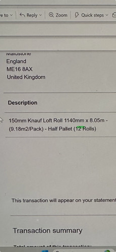 150mm knauf loft insulation - knauf,
