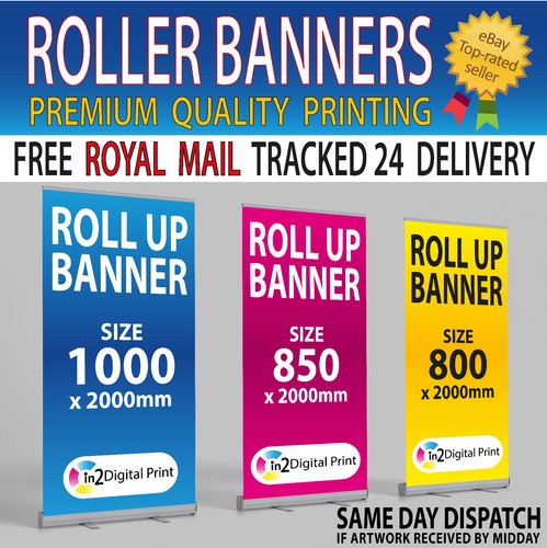 Roller banner display stand - banner,