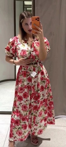 Zara new woman floral print - floral,