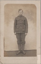 Man In Military Uniform with