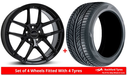 Alloy wheels tyres romac - alloy, &