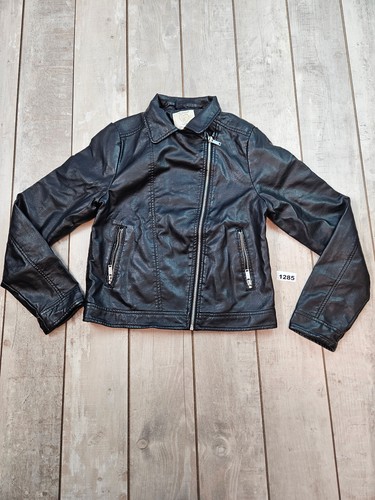 Primark girls black faux - primark,