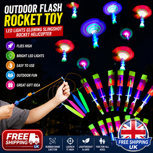 Outdoor flash rocket toy - outdoor, led