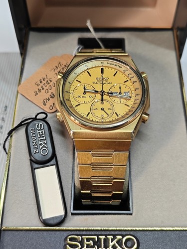 Seiko vintage gold original - seiko,