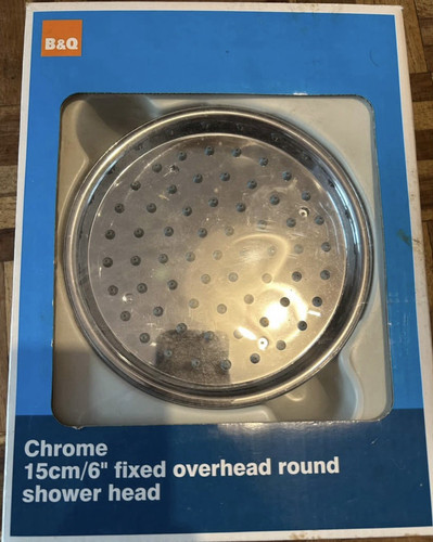 Chrome round 15cm fixed - 15cm,