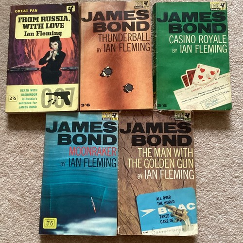 James bond books - books,, set