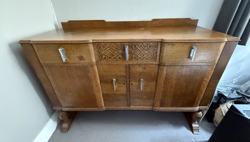Beautiful art deco oak - art,