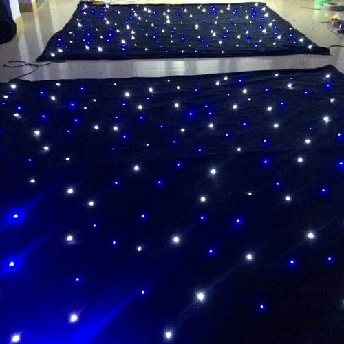 Led star curtain wedding - star,