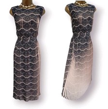 Karen Millen Blue Pink Lace