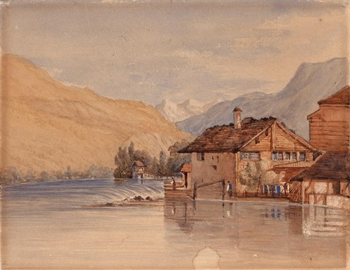Continental mountain lake - continental,