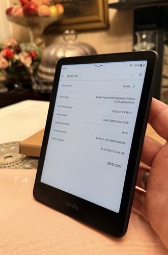 Amazon kindle paperwhite - kindle,