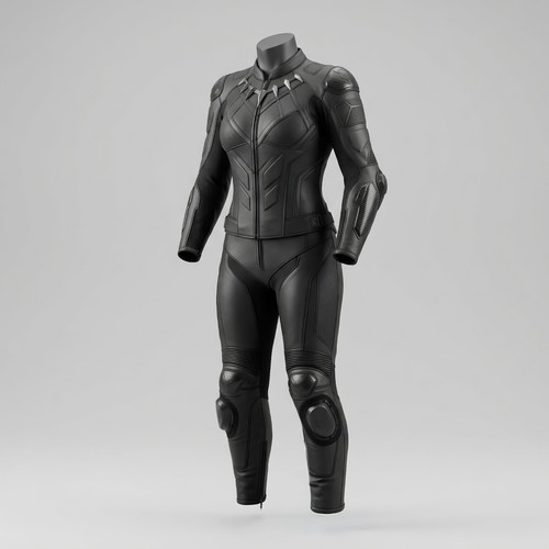 Women black panther - black,