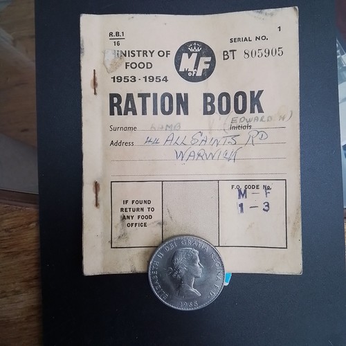 Ration book lots of - book, coupons