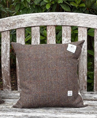 Harris tweed cushion made - harris, by