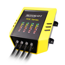 Motobatt 12V Quad Bank 4 Amp Battery Charger