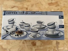20-Piece Coffee set Porcelain