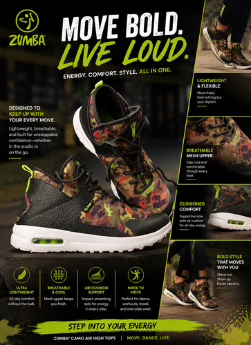 Zumba shoes women high top - zumba,