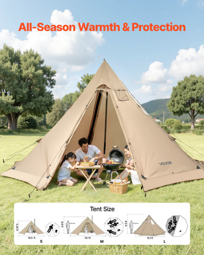 Hot tent for - for, 4-6