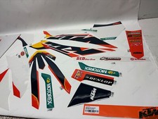 New Genuine KTM EXC 125 - 450 2023> Factory Graphics Kit MX Bikes A46008990000