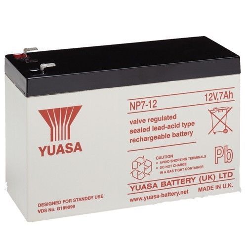 Burglar alarm battery 12v - alarm, 7ah