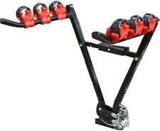 Towball Towbar 3 Bike Bicycle Holiday & Travel Bike Rack Carrier for Rear of Car