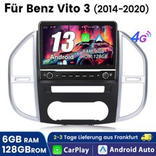 10.1 Car Stereo For Mercedes Benz Vito W447 GPS Sat Nav WiFi Android 13 SWC BT DAB+