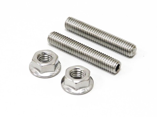 Stainless steel exhaust studs - steel,
