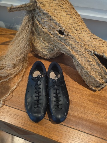 Vintage black sidi leather - vintage,
