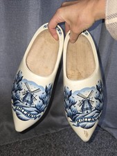 Authentic Wooden Clogs Handmade In Holland Size 6