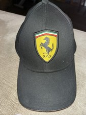 Scuderia Ferrari Black F1 Baseball Cap