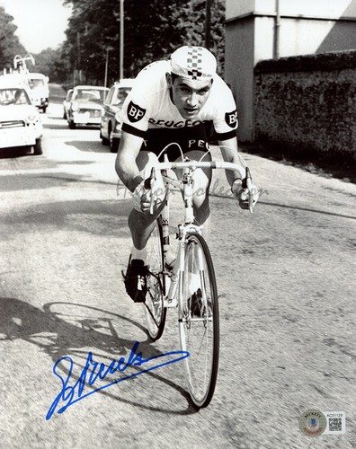 Eddy merckx signed 8x10 - merckx,