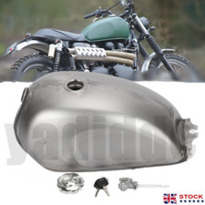 Motorcycle Fuel Tank Retro Motorcycle Gas Tank With Kit 9L/2.4Gal