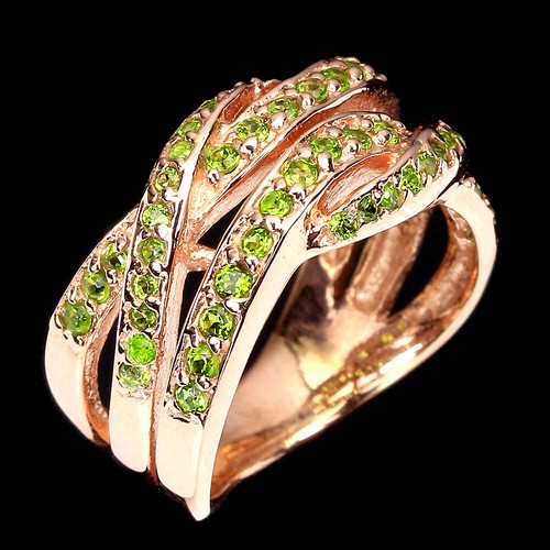 925 sterling silver ring - silver, round