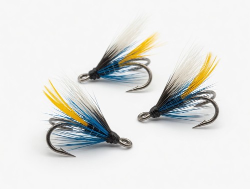 Hairy mary salmon - salmon, flies,