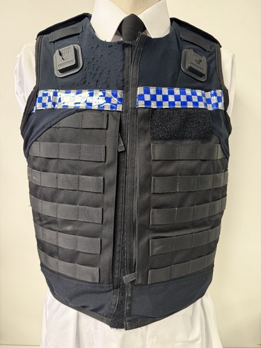 Police molle body armour - police,