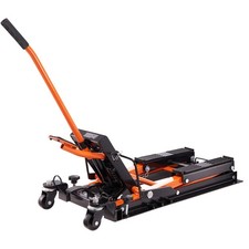 1500 LB Motorcycle Hydraulic Trolley Jack ATV Dirt Bike Stand Lift Foot Pedal