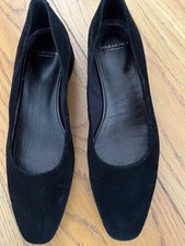 VAGABOND BLACK SUEDE COURT SHOES  SIZE 39 - STYLE JOYCE -IN ORIGINAL BOX
