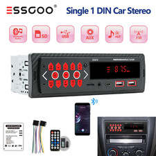 Car Stereo Radio Single 1 Din