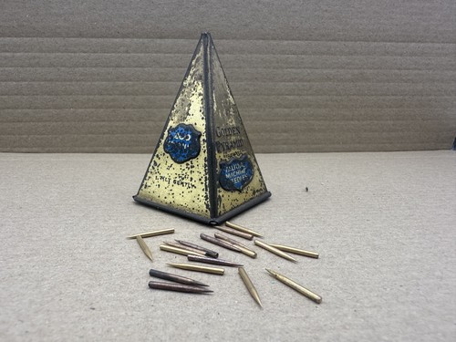 Golden pyramid gramophone - pyramid,