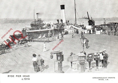 Picture postcard ryde pier - picture,