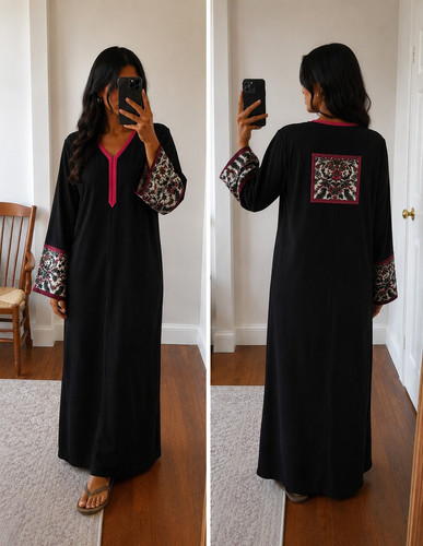 Women black moroccan - women’s,