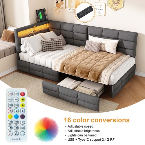 Single daybed frame 3ft with - single,