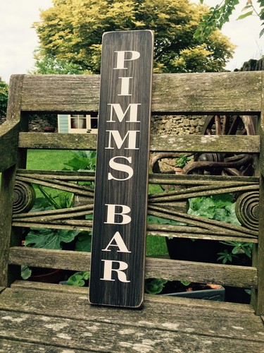 Pimm bar sign plaque - bar,