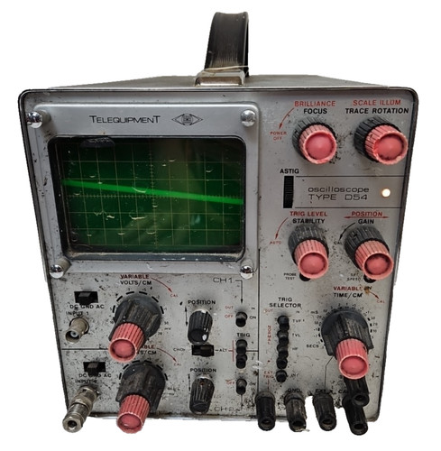 Telequipment d54 oscilloscope - telequipment,