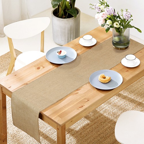 Tts 30x160cm hessian table - 30x160cm,