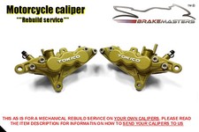 Suzuki TL1000 R front brake caliper mechanical rebuild service 1998 1999 2000